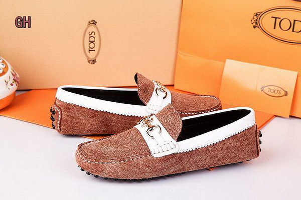 Tods Soft Leather Men Shoes--007